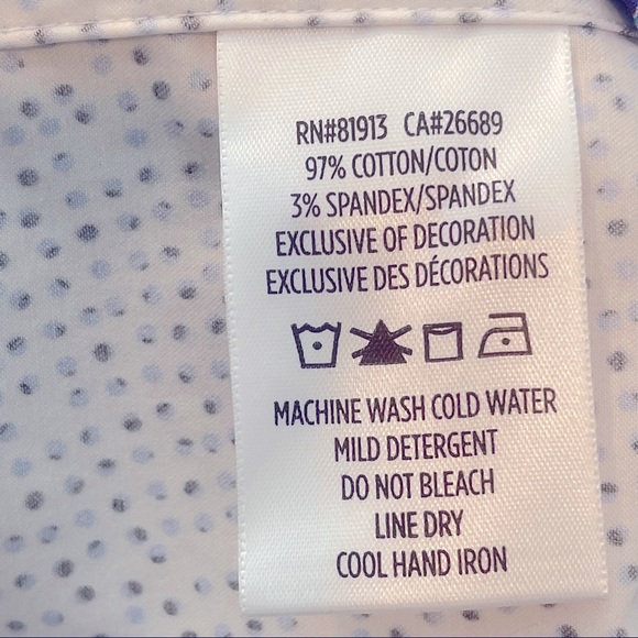 ROBERT GRAHAM ‘BECAN” TWO TONE DOT PRINT LONG SLEEVE SHIRT - Picture 11 of 16